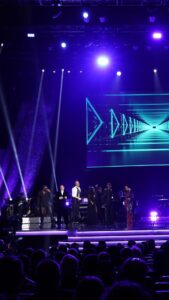 Jordin Sparks Instagram - Still going crazy over this #GRAMMYs performance. 🌟 Who else went nuts hearing #Pentatonix, #JordinSparks, #JIvy, #SheilaE, and #LarkinPoe’s rendition of “Let’s Go Crazy”?