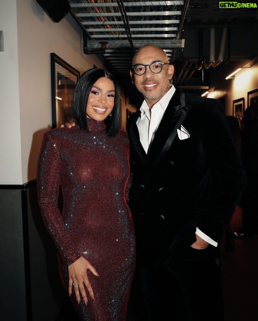 Jordin Sparks Instagram - I still can’t get over performing at the Grammy’s Premiere Ceremony to honor Prince! Thank you @harveymasonjr & @recordingacademy for having me! 🤍✨ Makeup: @kimoramulan Hair: @lovetaije Styling: @khai_themannequin Photo: @joeypucino Dress: @Solangel Jewelry: @Coeur_de_Lion_Jewellery Shoes: @LouboutinWorld Los Angeles, California