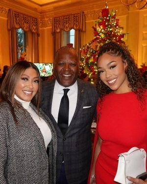 Jordyn Woods Instagram - White House Holiday Party ❤️