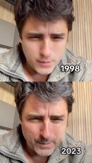 Jorge Zabaleta Instagram - YO DE COLÁGENO 😎 ¿Qué les parece este retroceso a mi juventud?