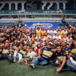 José Aldo Instagram - Fechamos mais um ano com chave de ouro 🙏🏽 Nossa Festa de Natal reuniu 1.200 crianças do @craquedoamanha e @josealdoescolasdelutas. Obrigado @sportv pela parceria e aos nossos parceiros que transformaram esse sonho em realidade @enelbrasil @conselhonacionalsesi @esportegovrj @cracalimentos @kinoplex @sportv @grupoburgues @grupobravante @gelokidssorvetes @ohaagua ♥️👊🏽 #JoséAldo #EscolaDeLutas #FormandoCampeões #TransformandoSonhos #JuntosSomosFortes
