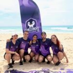 José Leonardo Broianigo Muñoz Instagram - Bonitos y gorditos muchachos 🐧 Los pingüinos no pueden volar, no pueden saltar, tampoco intimidan o dan miedo; pero trabajamos en equipo y eso es suficiente! Si ganamos, me hago un tatuaje de un pingüino chiquito 💕 Feliz en el #SummerKamp 💜 Cancún, Quintana Roo