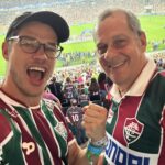 José Loreto Instagram - Saudações Tricolores 💚🤍❤️ Maracanã Stadium