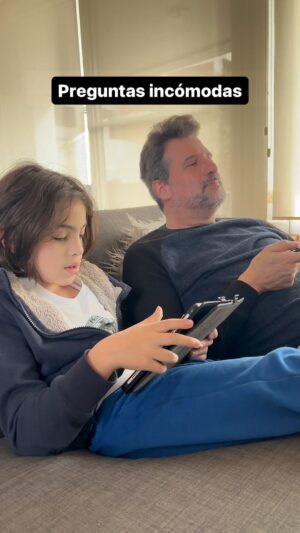 José María Listorti Instagram - Hermosos momentos de padre e hijo! #humor #matrimonio #parejas