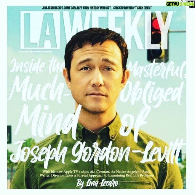 Joseph Gordon-Levitt Instagram - Ep6 of #MrCorman out today ❤️🎧 When I was a teenager, I lived by the @laweekly. Back then, that was how you found out about live music. Whether it was an obscure punk band playing at the Cobalt, or Weezer playing at the Whiskey, the LA Weekly was how you found out. And then you’d end up reading about all kinds of off-center culture or local politics that you’d never read about anywhere else. The Internet has changed its prominence, but I still have an enormous fondness for this Angeleno fixture. So it’s a big personal thrill to be on its cover, especially because Mr. Corman is such an Angeleno show. Huge thanks to @linalecaro and long live the Weekly! @appletvplus