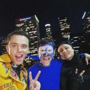 Joseph Gordon-Levitt Instagram - @logic is truly a great actor, and his performance in ep5 of #MrCorman is a stellar debut. Halloween episode! Also @arturocastrop is 🦇💪😹 @appletvplus