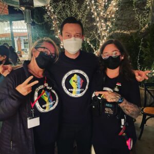 Joseph Gordon-Levitt Instagram - @iatse #VoteYes Film crews are some hard working badass sweethearts, and deserve our support!