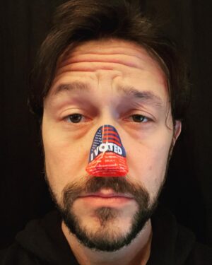 Joseph Gordon-Levitt Instagram - Vote vote vote