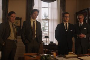 Joseph Gordon-Levitt Instagram - TRIAL OF THE CHICAGO 7 out now on Netflix! Watch this movie because 1. I’m now old enough to play an attorney 2. It’s Aaron Sorkin (You can’t handle the truth!) 3. The movie’s about a moment in 1968, but it feels like it’s about today — when people are raising their voices in protest to petition the Government for a redress of grievances, and the Government is responding with violence, dishonesty, and corruption. History reveals much.