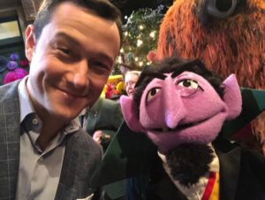 Joseph Gordon-Levitt Instagram - Whoa I just got nominated for an Emmy? Did NOT expect that 😃 I loved hosting Sesame Street’s 50th Anniversary Special. Honestly one of the highlights of my career and my life. And now this. Thank you!!