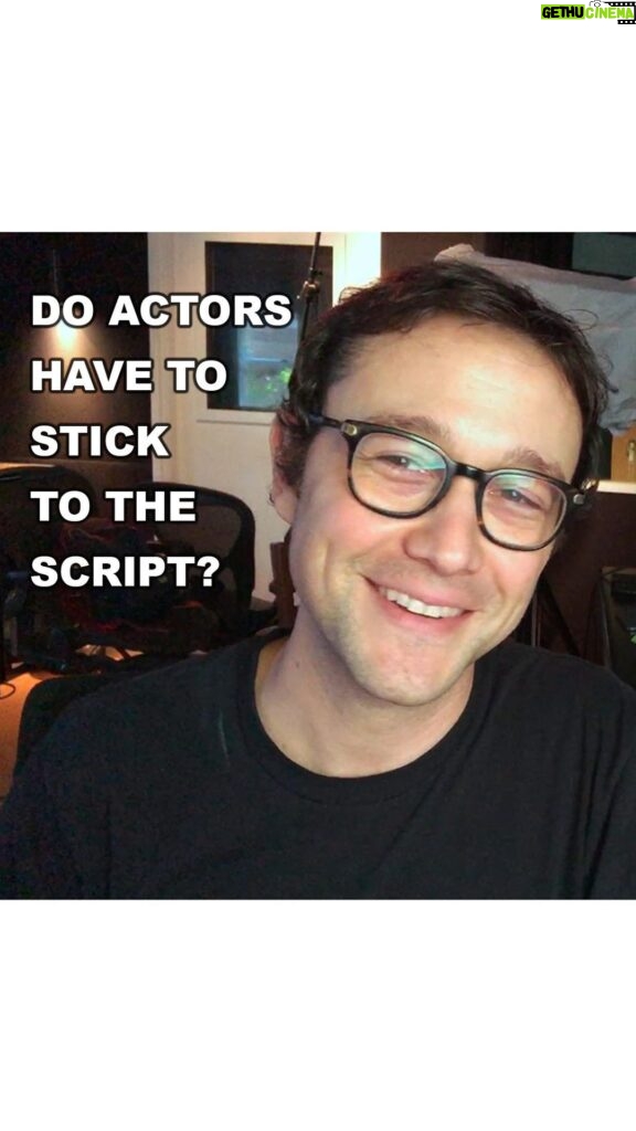 Joseph Gordon-Levitt Instagram - It’s a question every actor has to ask. I did some acting today — I found a lovely piece of writing VoiceswithDanielle, and I did two takes performing it. One where I stuck to the script pretty precisely, and one where I embellished a bit more. If you’re feeling like practicing voice acting, try reading this same poem on @hitrecord: https://bit.ly/2WxBU2K