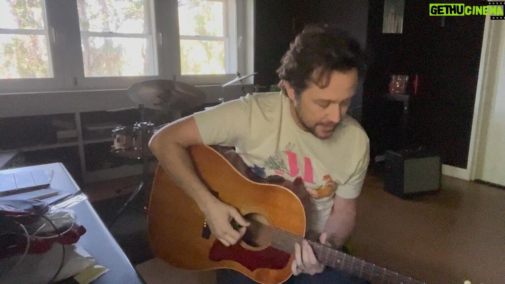 Joseph Gordon-Levitt Instagram - Before shooting #FloraAndSon, figuring out what song I/Jeff should play in one of the scenes, I sent John a couple options, just recording myself at home, and here’s the one he chose. It had to be something Flora’s never heard of, so Hoagy Carmichael seemed right. @applefilms