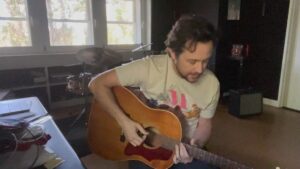 Joseph Gordon-Levitt Instagram - Before shooting #FloraAndSon, figuring out what song I/Jeff should play in one of the scenes, I sent John a couple options, just recording myself at home, and here’s the one he chose. It had to be something Flora’s never heard of, so Hoagy Carmichael seemed right. @applefilms