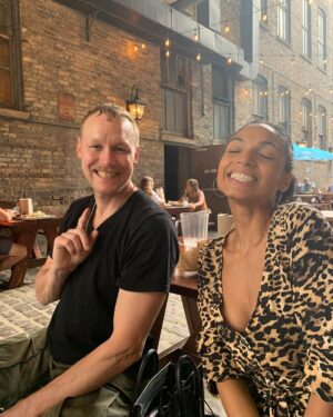 Joseph Sikora Instagram - GUTTED. One of my favorite people on the planet. @msgabrielleryan is truly one of a kind. Love you Gabs. Your beauty is only matched by your talent. #gloriaandtommy #unluckyatlove @power_starz @forcestarz photo dump. ❤️👸🏽