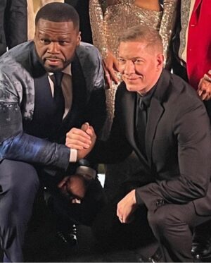 Joseph Sikora Instagram - This is what it’s all ABOUT! This is what hard work and mutual respect looks like. @50cent blessed me. And it’s only up from here🚀🚀🚀🚀. Jeff Hersh, thanks for braving the weather and making it happen. As the 🐐 @markcanton said, “Tommy was born in a snowstorm. This is very fitting.” 😆🥶. CANT WAIT to show you all POWER, Book 4, Force in a week!!!!!! 🔥🔥🔥🔥⭐️⭐️⭐️⭐️👑👑👑👑