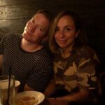 Joseph Sikora Instagram - Chill’n with the next generation. @littledeec . Question: do I look like a French barista in my shirt? 😆 Manhattan, New York