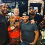 Joseph Sikora Instagram - Maaaaannnnnn! It’s LIT here in the Chi. POWER Book: IV. Tommy, Diamond, Jenard and @rene_0713 knocking a few back on a well-deserved evening. Can’t wait to show you what we did! right after the new year I’m gonna show you. #tommyegan #diamondsampson #jenardsampson #powerbook4ce @50cent @bransoncognac my gear is from @walkerwear walkerwear Chicago, Illinois