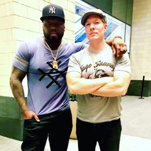 Joseph Sikora Instagram - HAPPY BIRTHDAY FIF!!! Swipe ⬅️. Thank you for for this life. Thanks for taking the time to teach and not just talk. Thank you for showing what it means to be a doer and a leader. Thanks for putting me down with the Green Light Gang Gang Gang!!! 🚦🚦🚦🔥🔥🔥🎂🎂🎂To many many more. @50cent