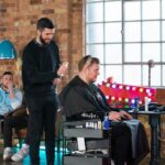 Josh Bradley Instagram - A whole new meaning to headset hair 🎧 London, United Kingdom