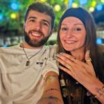 Josh Bradley Instagram - After 13 years we finally did it. We’re engaged! 💍