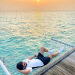 Josh Bradley Instagram - Daily Maldives gym commute ☀️