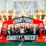 Josh Bradley Instagram - Now the only Sidemen player that’s never scored in a charity match, but we raised £2.4 million for charity! Thank you everyone for allowing me and my friends to continue living in this crazy dream! 💙
