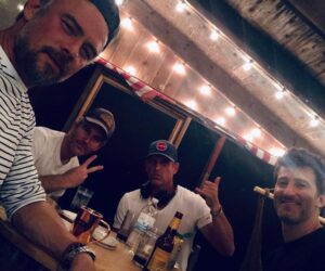 Josh Duhamel Instagram - Epic weekend at the cabin with my boys @mick.etc @william_e_k and @jalgra7 Excited to show you what we’ve been working on. #lolë
