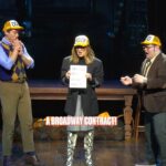 Josh Gad Instagram - Okay, but when will @shobean’s “iiiIIII eaaaAAAT them toOOoooOOO” be available to stream?? #GutenbergBway #shoshanabean #andrewrannells #joshgad #broadway #musicals #musicaltheatre James Earl Jones Theatre