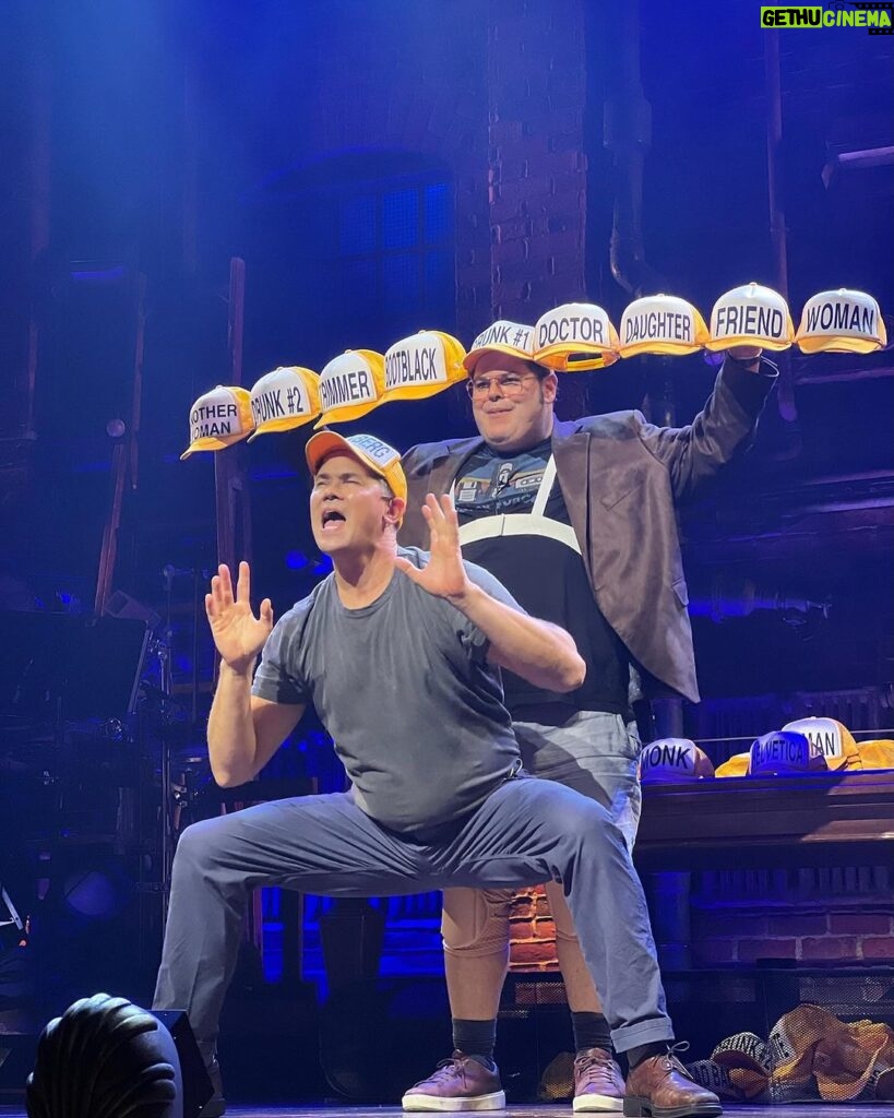 Josh Gad Instagram - Only nine more days and 12 more shows before this magical @gutenbergbway comes to an end. While we could’ve continued and extended this hit run, it felt more magical to keep it truly limited for 20 of the most incredible weeks I’ve ever had as an artist. To all of you who have come on this this incredible journey to Schlimmer staged to perfection by @alextimbers and his tremendous team of geniuses along with the brilliant writing of @theanthonyking & @scottabridged , thank you. We hope you will continue eating dreams long after we are done to those of you lucky enough to see the final 12 shows, buckle up, the fun has only just begun. #photodump📸 #12moretogo @gutenbergbway #gutenbergbway