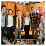 Josh Gad Instagram - One month since this madness ended and I miss these folks every day. REPOST: @alextimbers One month since closing night… 🧡🥹 @gutenbergbway 📸: @emiliomadrid