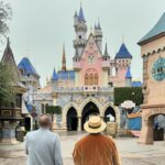 Josh Gad Instagram - Got the whole place to myself. Thank you @disneyland for giving me a quiet place to grab a coffee and roll some calls this morning. Figured my house was a little busy, so this was the next best thing. Also, I may or may not have decided to try my hand at a new form of @disney transportation, now that I’ve conquered being a Jungle Cruise Skipper. 🤔🛤️🚂 📸 credit: @taylouise66 Companion credit: @therealtonyshepherd