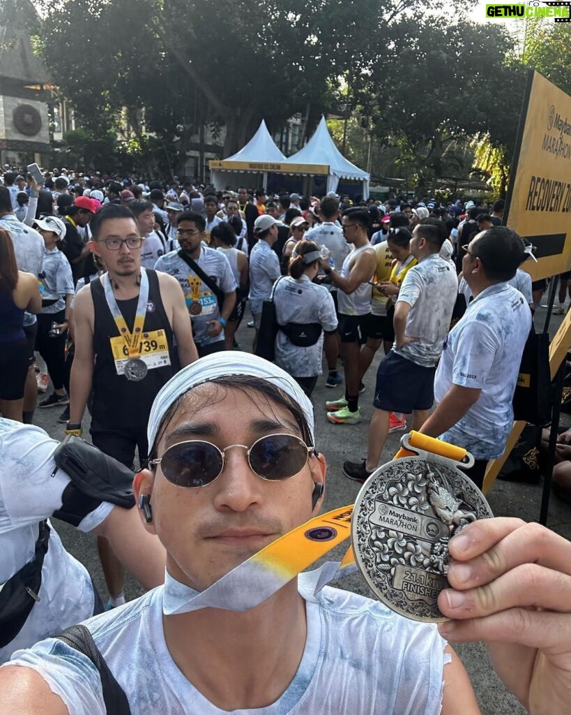 Juan Bio One Instagram - first event HM! with respectable time?? *sorry recorded after 5km im coming berlin!!! #penasaRun