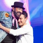 Juan Luis Guerra Instagram – #tbt con mi querido Fonseca. ¡Cuando hago música contigo yo estoy contento! @fonsecamusic #SiTúMeQuieres 📷 @davidmicolta