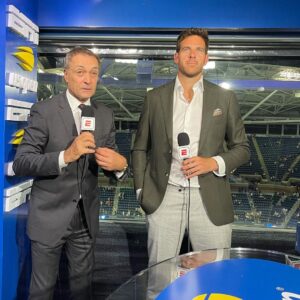 Juan Martin del Potro Instagram - Pasé un día increíble ayer en el #usopen. Fue un placer poder entrenar con mi amigo y leyenda John McEnroe y me siento muy agradecido por el recibimiento de todos en un lugar en el que siempre me hacen sentir como en casa. 
Pronto nos volveremos a ver!!!
😊♥️🙌

An amazing time yesterday at the @usopen. What a pleasure to train with my friend, the legendary John McEnroe and so grateful for the welcome from everyone at a venue that always feels like home. See you soon!!