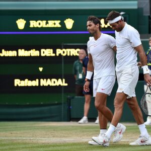 Juan Martin del Potro Instagram - Esta foto lo dice todo. Sólo quiero agradecerles el apoyo y cariño que me dan y mi respeto y felicitaciones para @RafaelNadal por la gran batalla. Hasta el año que viene, #Wimbledon 🌱🙋‍♂️🤗
.
.
This picture says it all. I just want to thank you for your love and support and big congrats to Rafa for the battle. See you next year, @Wimbledon