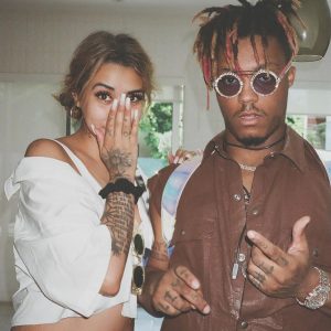 Juice WRLD Instagram - Oh, you saw that 😳🖤♾