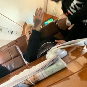 Juice WRLD Instagram - All aboard the 999AIRCRAFT for adventures filled with Music, Love, Gang members, fans and family... ALLAT GOOD SHIT MANE🤣🤣 999NLMB TAKE OVER ITS JUST US🖤