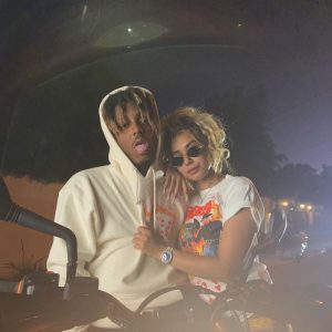 Juice WRLD Instagram - Idk why they hate me but it don’t matter cuz you love me 999🥺🖤 till ⚰️ do us part.. through the smooth and rough parts ..this is it no restarts... don’t you let go of my heart.  @999.club