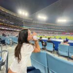 Jules LeBlanc Instagram - let’s playyyyy ball🩵 Dodger Stadium