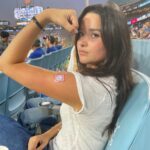 Jules LeBlanc Instagram - let’s playyyyy ball🩵 Dodger Stadium