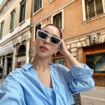 Julia Barretto Instagram - Feeling blue 💙 Another eyewear coming out this Saturday @thejujuclub.co 😎 Venice, Italy