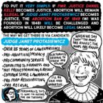 Julia Louis-Dreyfus Instagram - 🗳 Tuesday, April 4th is Voting Day in Wisconsin! And it’s IMPORTANT! Please share this brilliantly-researched 6-panel comic by Madison-based artist @tl.luke -- and follow her too! It's vital we spread the word to everyone we know in Wisconsin so they can learn about the importance of the Supreme Court race, why Judge Janet Protasiewicz is the best candidate, how the stakes are huge for abortion access and fair maps in Wisconsin, and how to find voting information & polling locations on Election Day! Please make your plan to vote on Tuesday for @janetforjustice (all the details you need are at MYVOTE.WI.GOV) Also, did you know Wisconsin has same-day voter registration? Here’s how: 🗳 Head to your local polling location 🗳 Bring photo ID AND proof of residence 🗳 Vote! Need assistance? Call the Voter Assistance Hotline at 608-336-3232. And again, if you haven’t already, follow @tl.luke for inspiring comics & art that you don’t want to miss! #judgejanet #Wisconsin #WISupremeCourt #SCOWIS