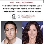 Julia Louis-Dreyfus Instagram - Super psyched. Here we go! @nicole_holofcener @likelystoryfilms @a24 #tobiasmenzies @michaelawat @arianmoayed @realowenteague #JeanneBerlin #ElizabethMarvel #BillCamp