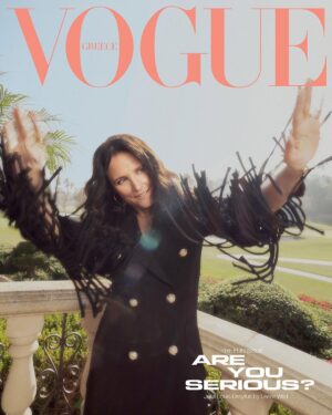 Julia Louis-Dreyfus Instagram - Thank you @voguegreece for putting me on your cover. I call the first “me as a fountain” and the second “beyond the fringe”. 

Credits: 
Editor-in-chief: @thaleiavoguegr
Creative and Fashion Director: @nicholasgeorgiou_
Art director: @d_andrianopoulos
Photographer: @leeorwild
@sarahlaird_goodco
Director of Photography: @joachimzunke
Styling: @cristinaehrlich @theonly.agency
Makeup Artist: @karenkawahara @mchglobal
Hairstylist: @hairbyaviva @aframe_agency
Manicure:  @nailsbyemikudo @opusbeauty
Set Designer: @danieljhorowitz
@jonesmodelmanagement
Casting Director: @jilldemling
Photographer’s Assistants: Patrick Molina & Paula Andrea
Digital Technician: Maria Troncoso De Gibbs
Stylist’s Assistant: Bridget Blacksten
Tailor: Sarah Rothan
Set Designer’s Assistant: Jade Sorenson
Production: @arprojectsnewyork
Special Thanks to @teamid