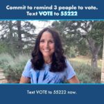 Julia Louis-Dreyfus Instagram - You can be a voter-turner-outer for the 2020 election by talking to three of your friends about voting! Data shows that you are the best messenger to reach your friends and relatives about voting. A conversation with *you* is 10-12x more likely to get them to vote than a call or text from a stranger. So what are you waiting for?  Pick three friends and text VOTE to 55222 to get started!