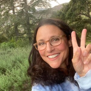 Julia Louis-Dreyfus Instagram - I love hiking but I love @JoeBiden and a Democratic Senate more. Donate $45 to fire 45 and let’s take back the Senate too!
⠀
45tofire45.org