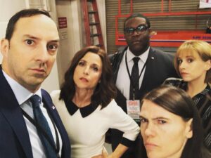 Julia Louis-Dreyfus Instagram - Can't wait to reunite with these hilarious motherfuckers. 
Sign up at the link in bio for the #VeepReunion TONIGHT at 6 PM CT! @wisdems
