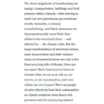 Julia Louis-Dreyfus Instagram - [@ayanaeliza 👋🏽 takeover post] There are ~23 million Black Americans who are *already* deeply concerned about the #ClimateCrisis. (MILLION!) But how can we expect Black people to effectively lead their communities on the existential threat of climate when faced with the existential threat of racism? This oped I wrote, connecting the dots on all we are dangerously squandering, is what inspired our IG Live conversation yesterday. Swipe to read. Link in stories and bit.ly/WaPoClimateBLM. Thoughts and prayers. Love and light. Those won’t solve racism or climate change. So what are you going to DO? The options are endless, and there is a place for *everyone* in this work. We sometimes talk about racial justice and climate justice as separate things. But in the end, as @mary.heglar reminded us is in a recent episode of her Hot Take podcast, justice is justice, it’s all one — big enough to hold us all. #BlackLivesMatter 🖤✊🏽 #ActOnClimate 💚🌎
