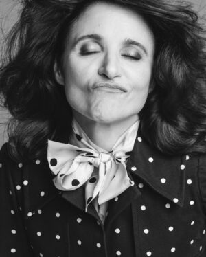 Julia Louis-Dreyfus Instagram - Look at me. 

Massive thanks to: @the_gentlewoman
Interview by Seb Emina
@sebemina
Photography by Inez & Vinoodh
@inezandvinoodh
Styling by Paul Sinclaire
@paulsinclaire
Hair: James Pecis
@jamespecis
Make-up: Sil Bruinsma
@silbruinsma1
Manicure: Alicia Torello
@aliciatnails
Lighting: Jodokus Driessen
@jodokusdriessen
Production: VLM Productions
@vlm.productions

Publicist: Origin Public Relations
@originpublicrelations