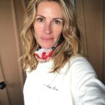 Julia Roberts Instagram – My incredible friends @beloveapparel are donating $7 from every I Choose Love purchase to @together.rising who are helping children and families facing hunger due to mass school closures.  Let’s help each other and small businesses! #ichooselove  #beloveapparel #togetherrising